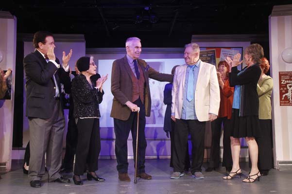 Applause for Harvey Evans